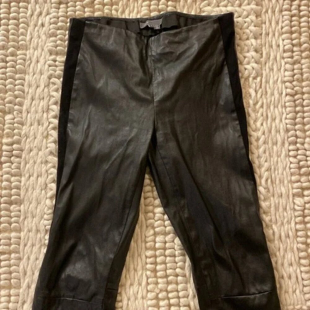 Vince Leather Joggers - Picture 4 of 6